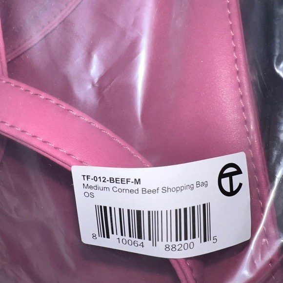 NWT Telfar Medium Corned Beef Shopping Bag - Picture 6 of 6